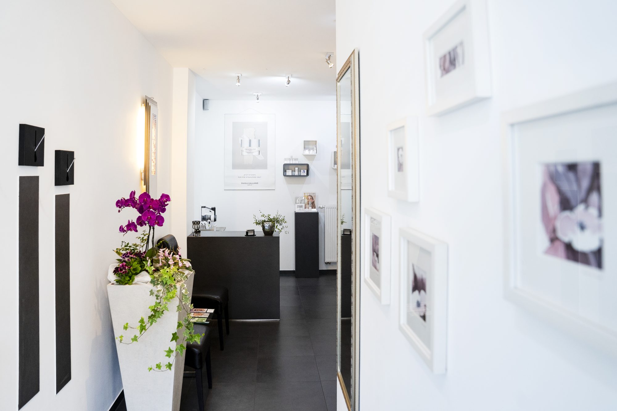Empfangsbereich Kosmetikstudio Amiko